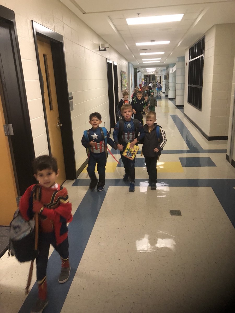 HillsideES's tweet photo. Who doesn’t love Book Character Day?! Combination of literacy and a little cosplay=fun! Which characters can you notice? 😃😃😃 #HESChampions https://t.co/6tULmlIdv7