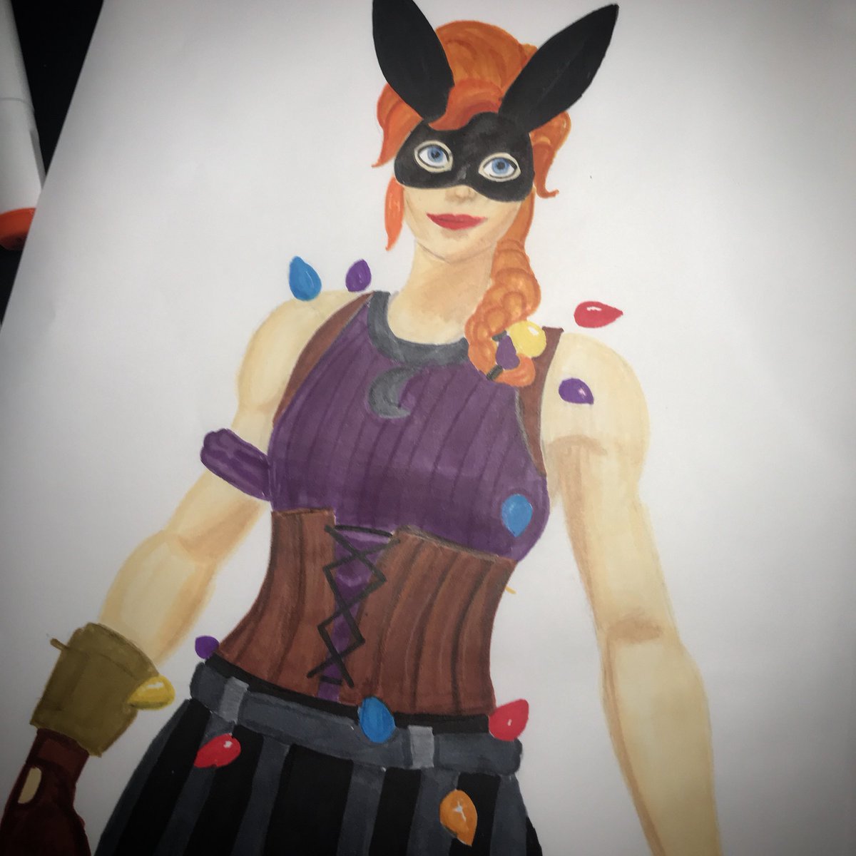 0 replies 0 retweets 4 likes - fortnite bunnymoon art