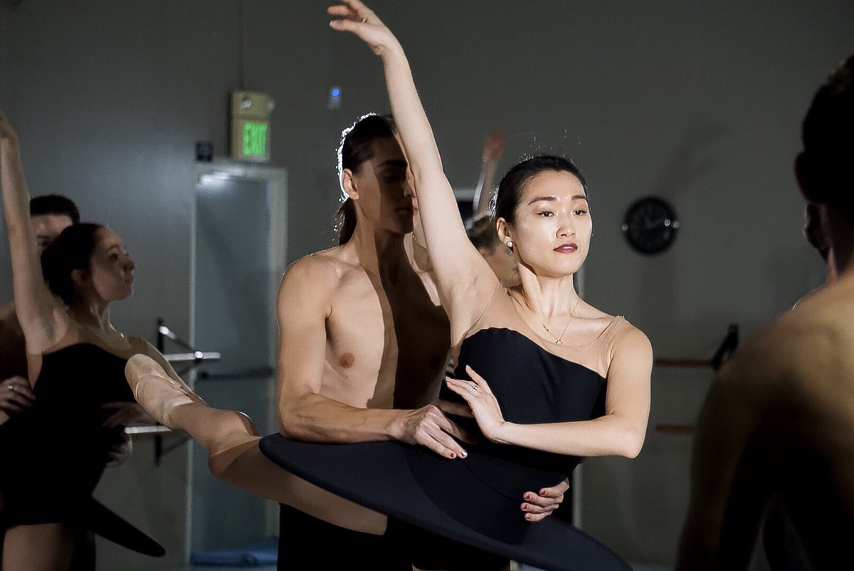 CalBallet's tweet image. Happy Halloween! Photo shoot of Bolero with The San Diego Union Tribune today. See you at Noche Latina!