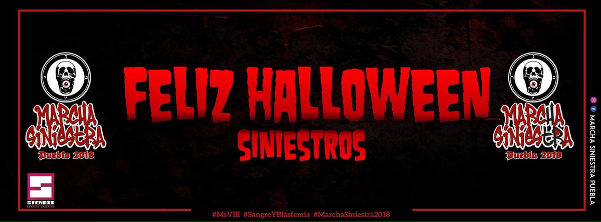 MSiniestra's tweet photo. Feliz #Halloween #Siniestros nos vemos en el 2019 https://t.co/AGCvnccmAb