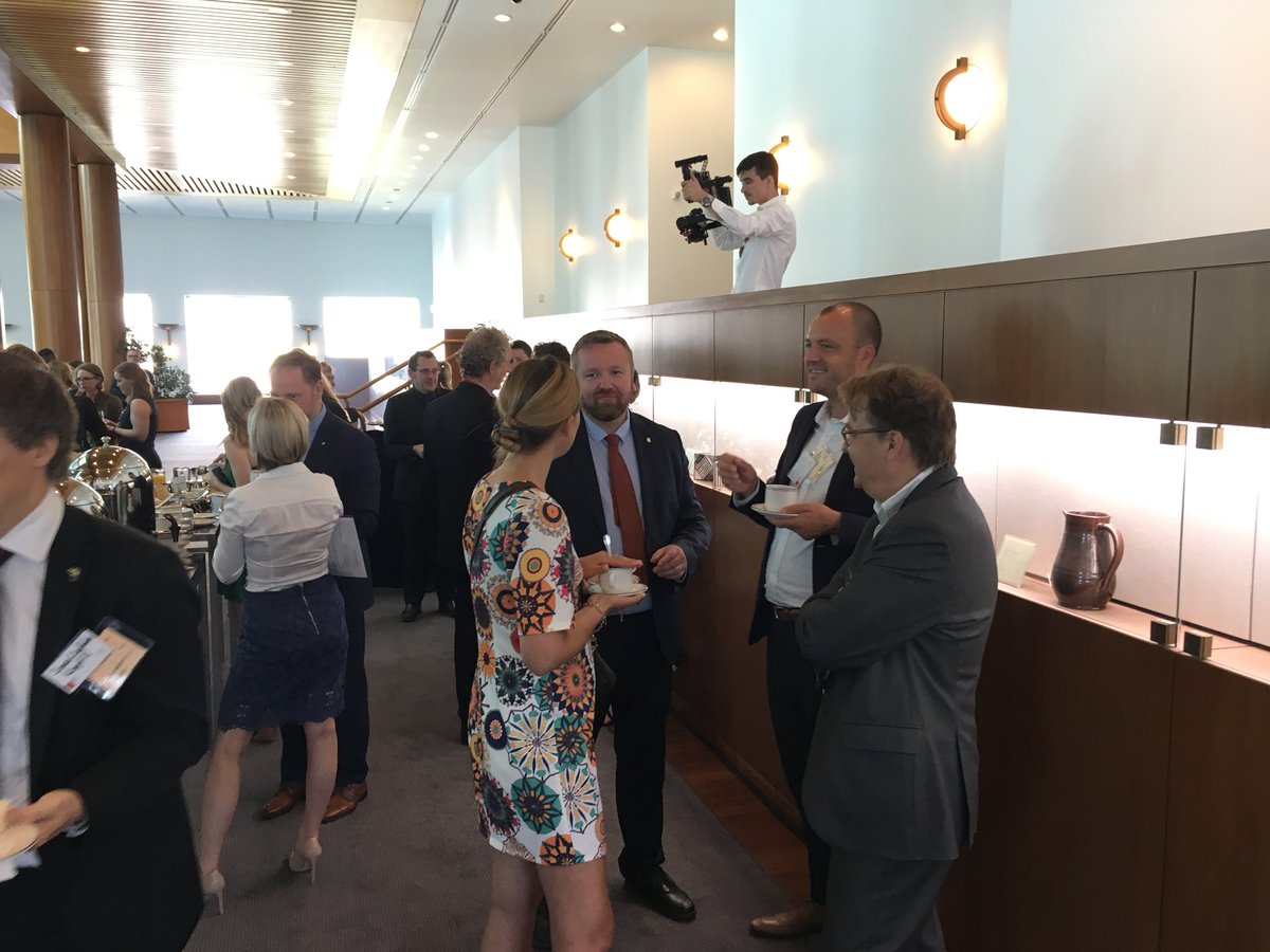DKinAustralia's tweet photo. This morning at the Parliament House in Canberra, #theNordicsAU together with @pia_planning is hosting an international dialogue on the cities of the future with inspiration from the Nordic countries. #theNordics https://t.co/MjmDxBevDI