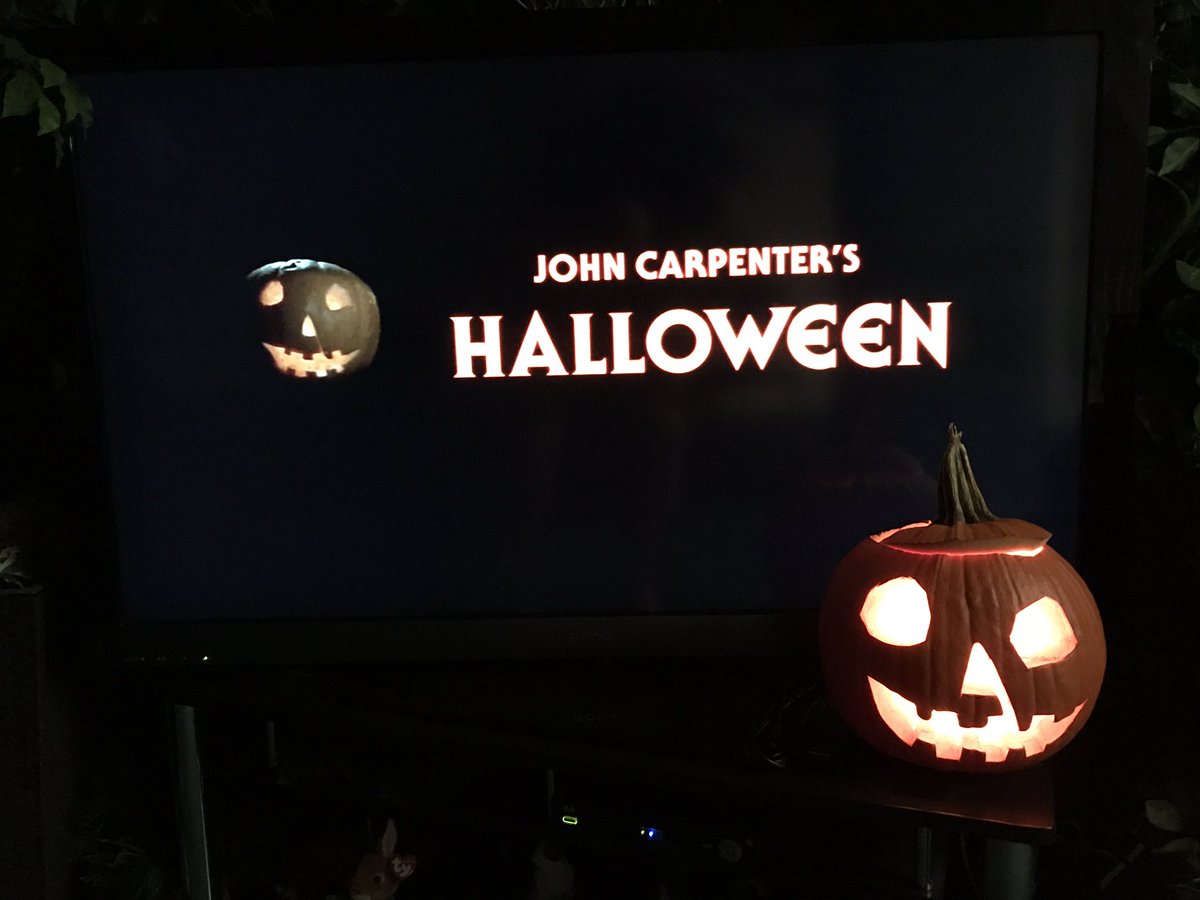 #nowwatching 

The original 
The classic

Halloween 

The night he came home

#HappyHalloween
#NightmareOnFilmStreet
#HorrorNightinCanada 
#31DaysOfHalloween 
#Halloween78
#TheShape