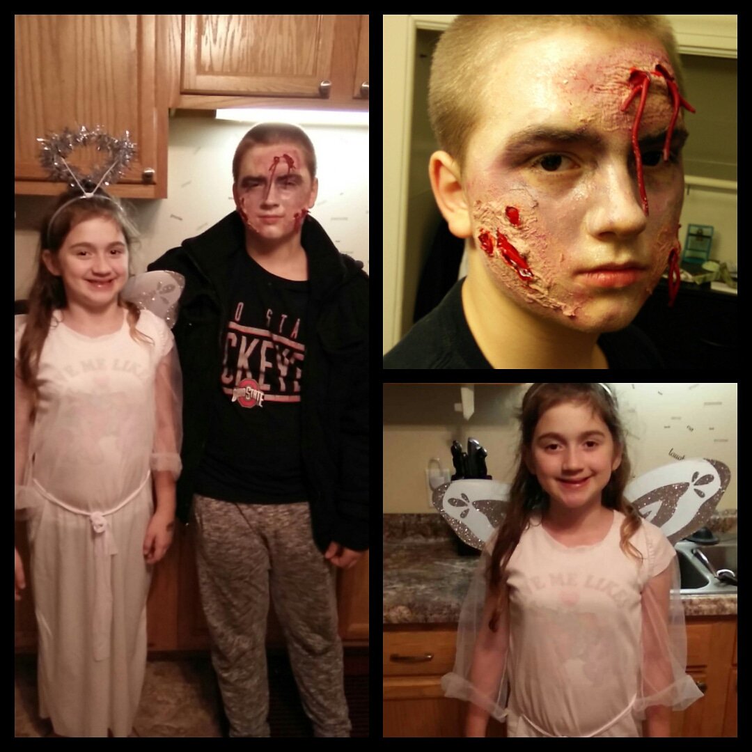 StreetMade's tweet image. Halloween 2018 🎃💀👻 #Halloween #trickortreat #Boo #zombie #Angel #kids