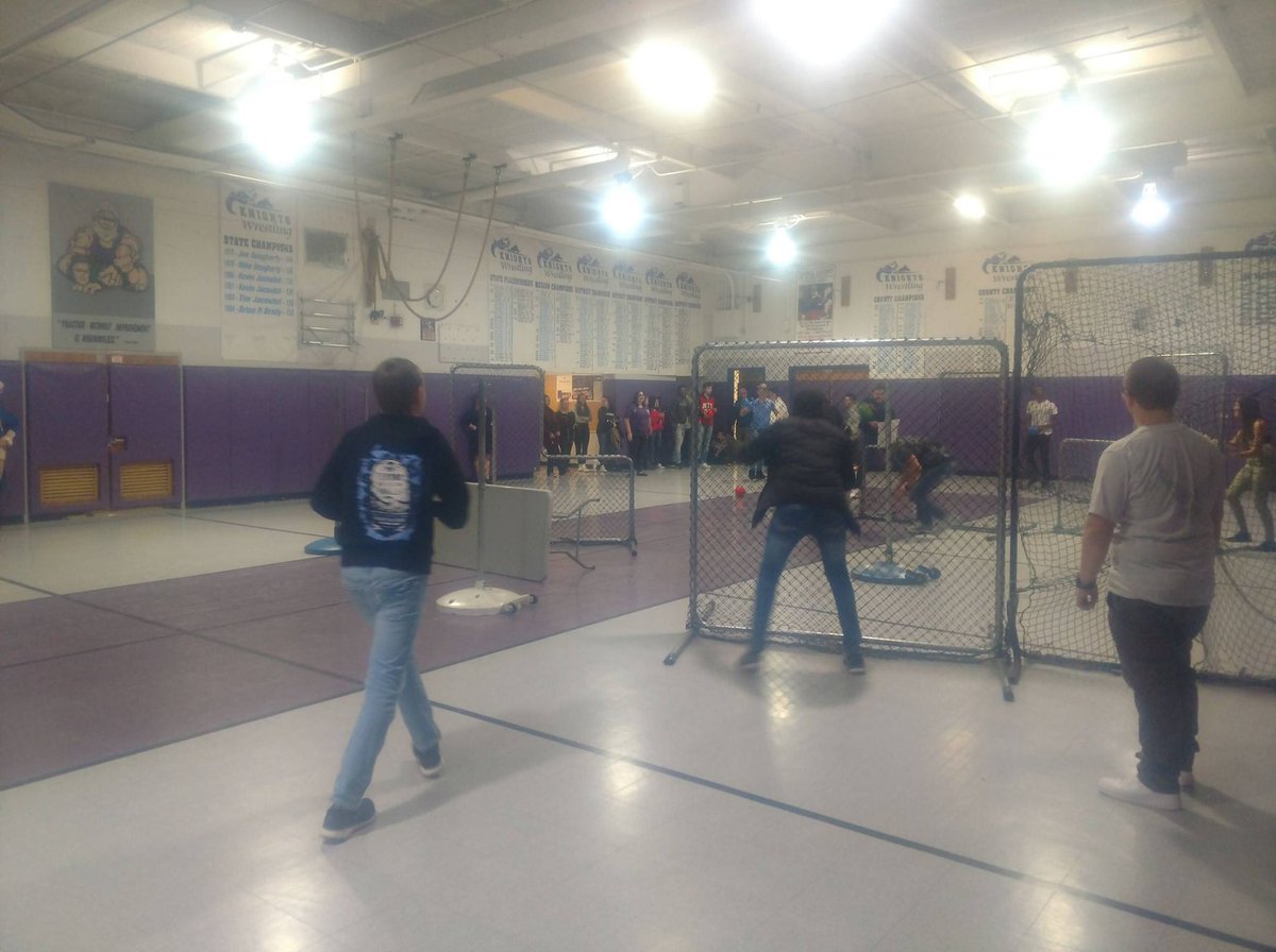 celentano_rocco's tweet photo. Reliving history at OBHS. Mr. Weiss &amp; Ms. LoNigro’s classes went to "war" and conducted a simulation on trench warfare. Students understood how difficult it was to cross "no man's land". Academics on Halloween...ABSOLUTELY! @Dr_ScottCascone @MrWeissOB https://t.co/kGx7UlJMbb