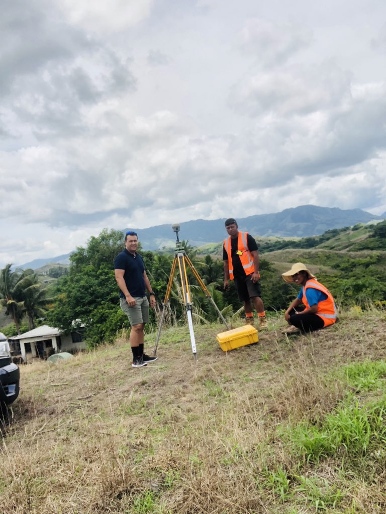AllanMua's tweet photo. Joining our GEM survey team supporting SPC’s Building and Farm Advisory Services Support in Fiji Project #3DTerrainModels #GEMDivision @spc_cps https://t.co/kSFEfAO7gv