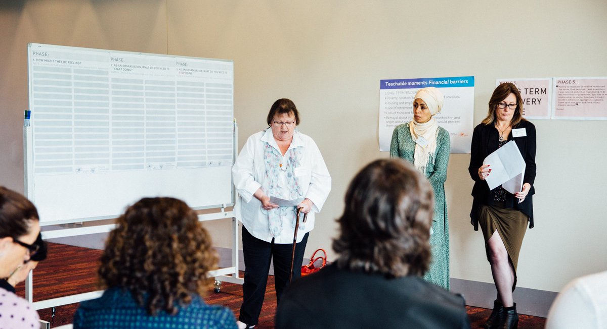 ThrivingCP's tweet image. This morning's Co-Design Workshop has been about listening, learning and reflecting on the phases of financial violence. "Seeing you listening and respecting what was going on was just amazing" - Ruth, Survivor Advocate #tcpagainstfv #tcpeliminatingfv