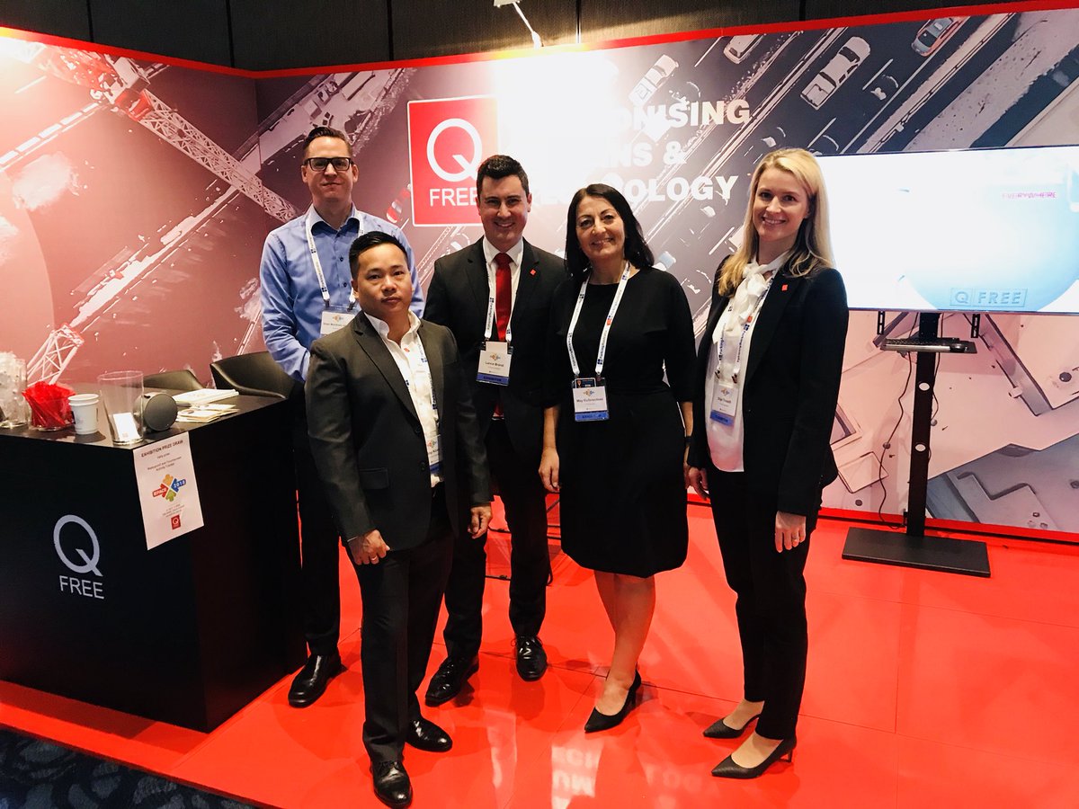 QFreeASA's tweet photo. Q-Free is exhibiting at PACE 2018 this week. Come and see us at booth 42/43 and learn more about our smart parking solutions. #pace2018 #qfreeits #parkingaustralia #smartparking https://t.co/34tXWXRQW7