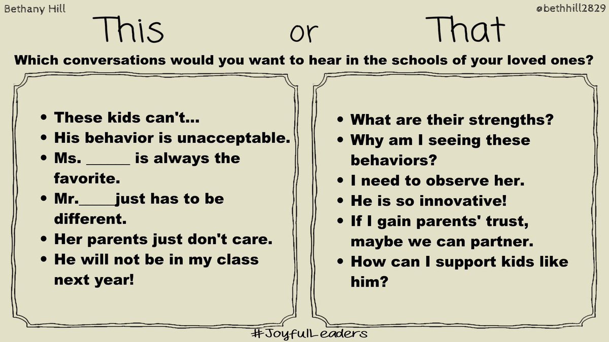 bethhill2829's tweet photo. 🎶You can go with THIS, or you can go with THAT. 🎶

Which would you want to hear in the schools of your loved ones? 

@Buncee 
#JoyfulLeaders #leadlap #edchat #EduAR #CultureEd https://t.co/fSqbuMGS9Q