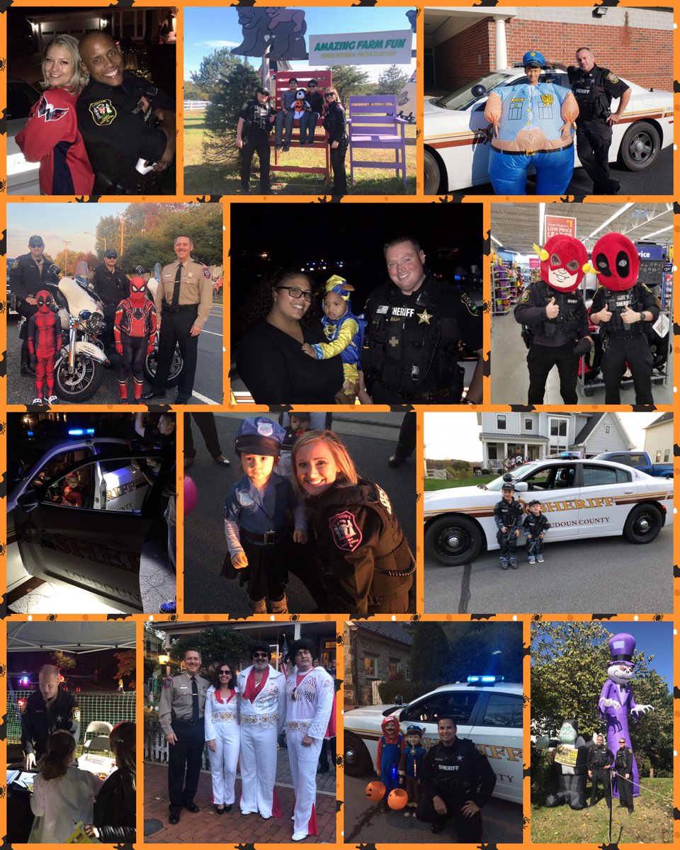 LoudounSheriff's tweet photo. As we end this Tweet-Along, LCSO hopes all the sugar filled bodies can get to sleep tonight- there is school tomorrow! Happy Halloween! #TweetsOnPatrol https://t.co/s7DKxCcXEv