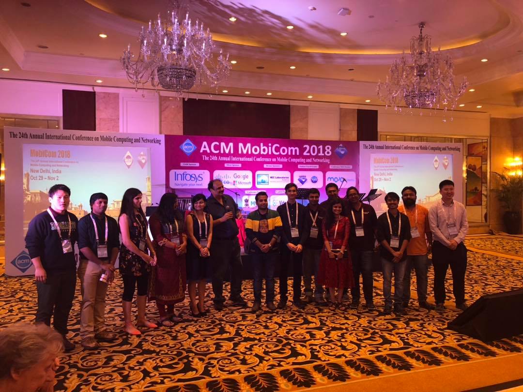 ACMSIGMOBILE's tweet photo. We always appreciate all volunteers supporting our conferences in versatile aspects. Without them, we cannot make this kind of conferences happen!
https://t.co/7TJ40VjtjH
#ACM #SIGMOBILE #MobiCom2018 https://t.co/lOYF8dTFkV