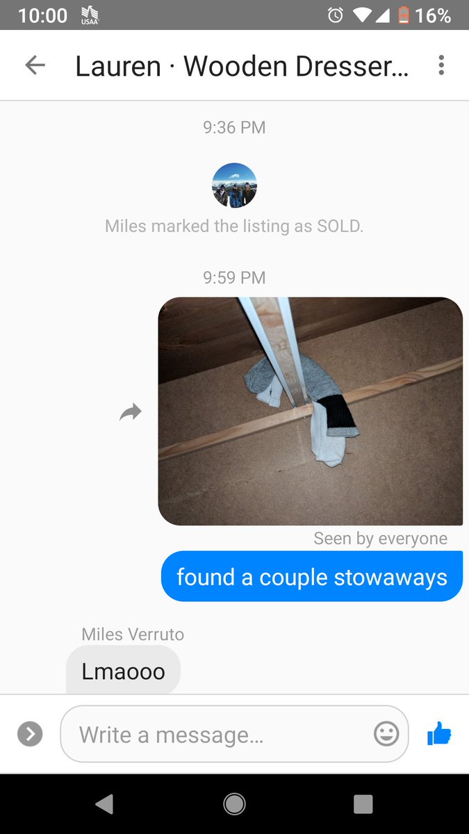 bought a dresser off facebook... lol