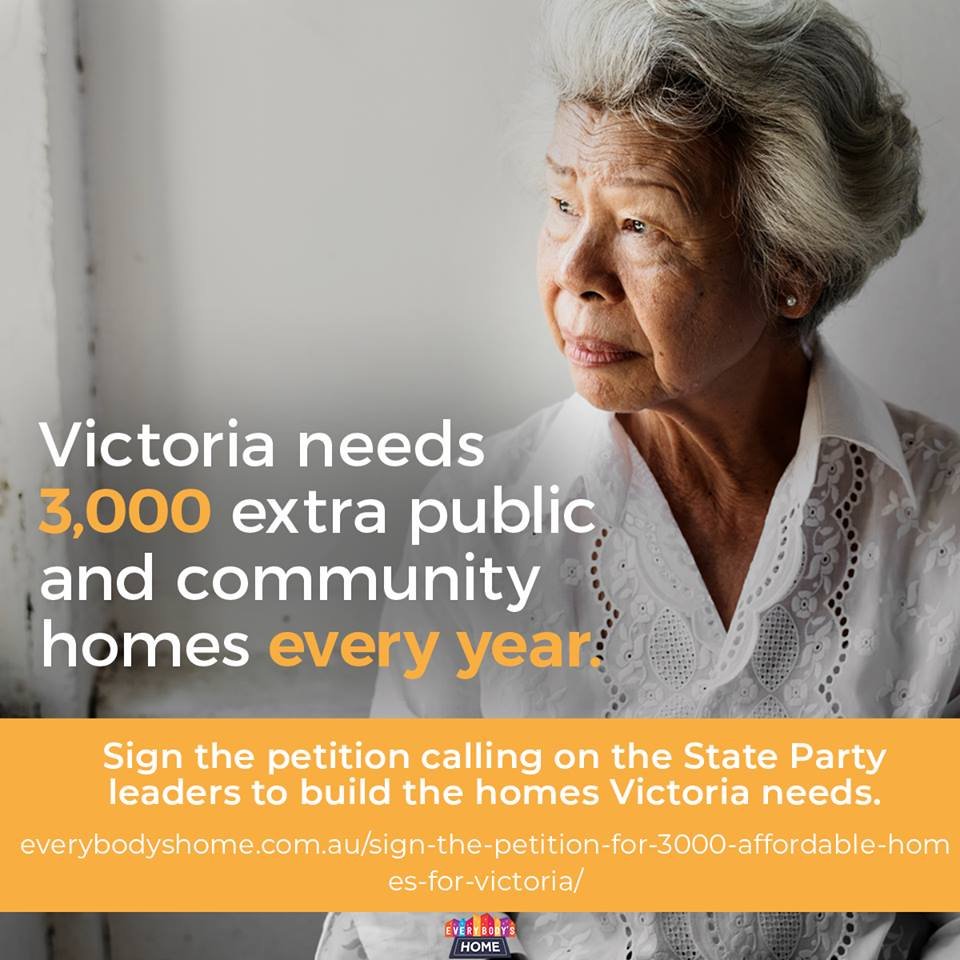 WPIorg's tweet photo. Not long now. Urge our leaders to commit to social housing for those who need it. Only 6% of our homeless sleep rough. So many sleep in cars, on friend’s sofas or shelter with family with nowhere else to go - we just don't see them. #everybodyshome #VicVotes2018 #springst https://t.co/XWn283GCgm
