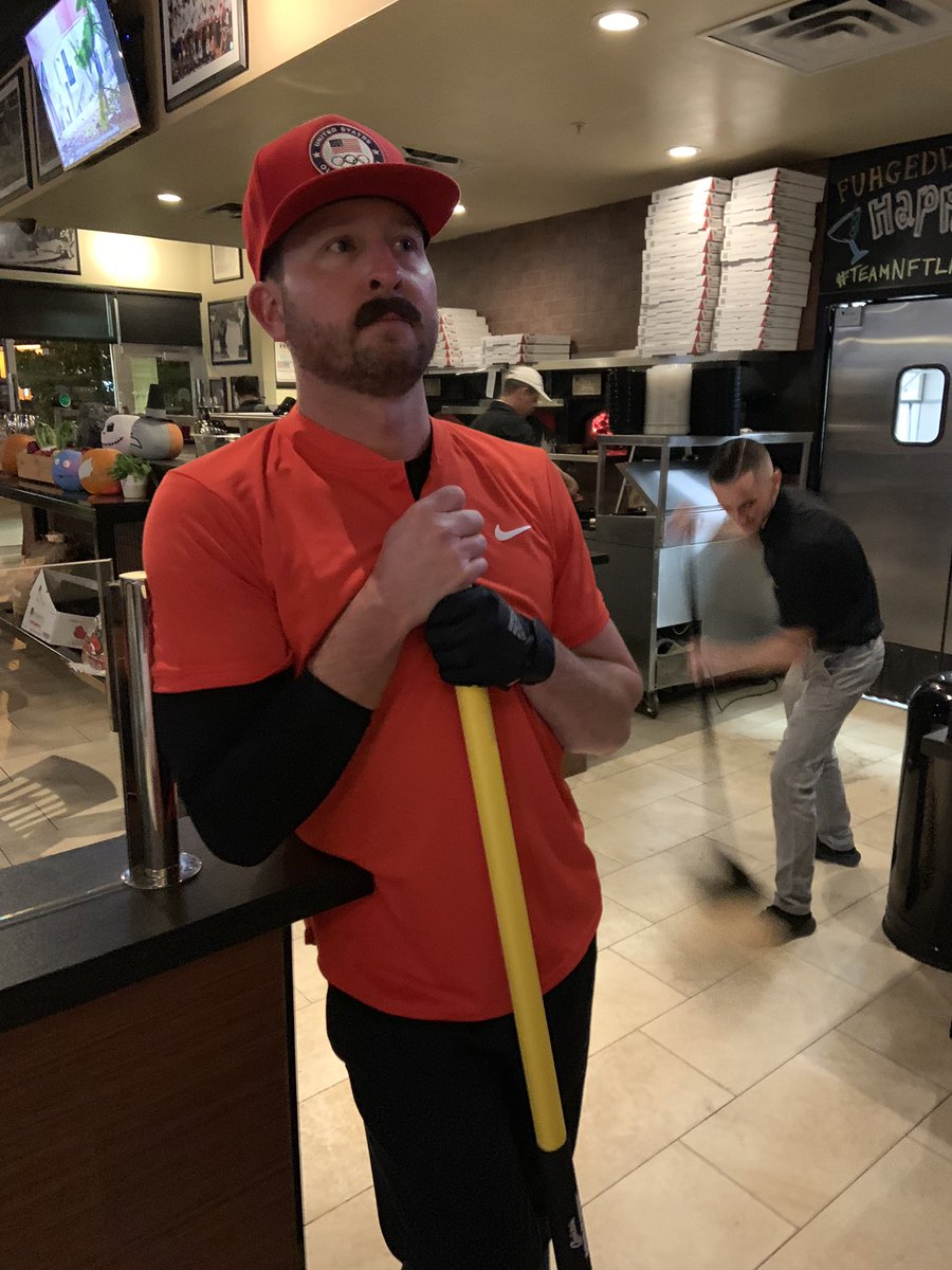 KAndrews611's tweet photo. Show me someone else besides @MattJamilton who has the red Team USA hat. I’ll wait. https://t.co/kUHA12mOSO