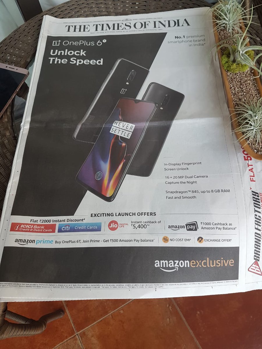 morethanhappy__'s tweet photo. #AmazonOnePlus6T  Get it now! https://t.co/2kWM9Cb0Kn