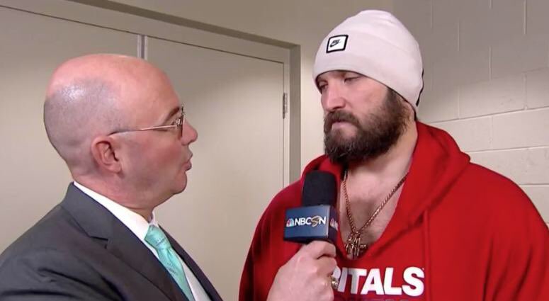 Most iconic interview in NHL History: Pierre &amp; Ovi #IfTheyDieTheyDie #spittinchiclets #vivalastool #barstoolsports