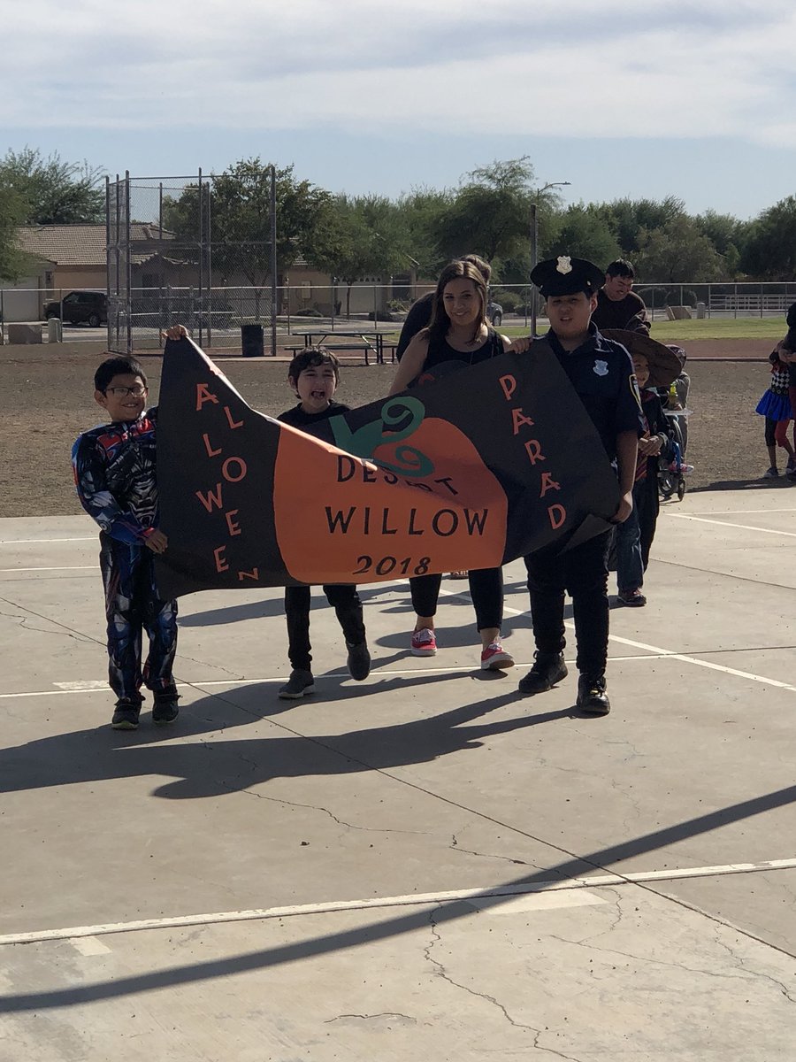 It was a great day to be a wolf! Our #DWFamily celebrated the 1st Annual Desert Willow Halloween Parade. Bringing childhood back again at #DW. #Halloween #CelebrateChildhood