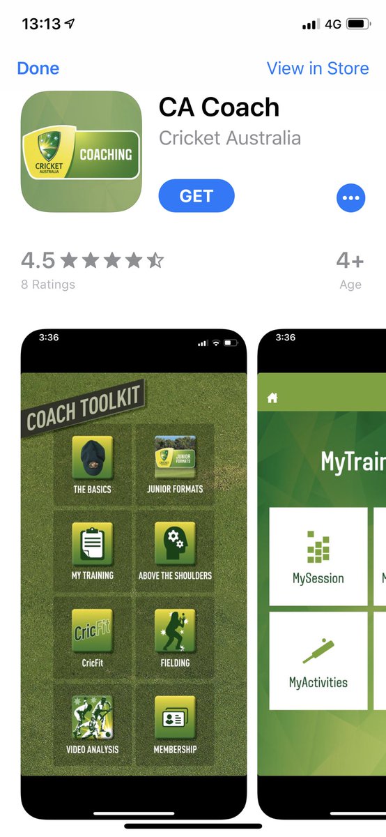 Was asked by a parent on the weekend why there isn’t a coaching app with videos to support players and coaches...there is one! Take a look at the app end enjoy! itunes.apple.com/au/app/ca-coac… (This is what it looks like)