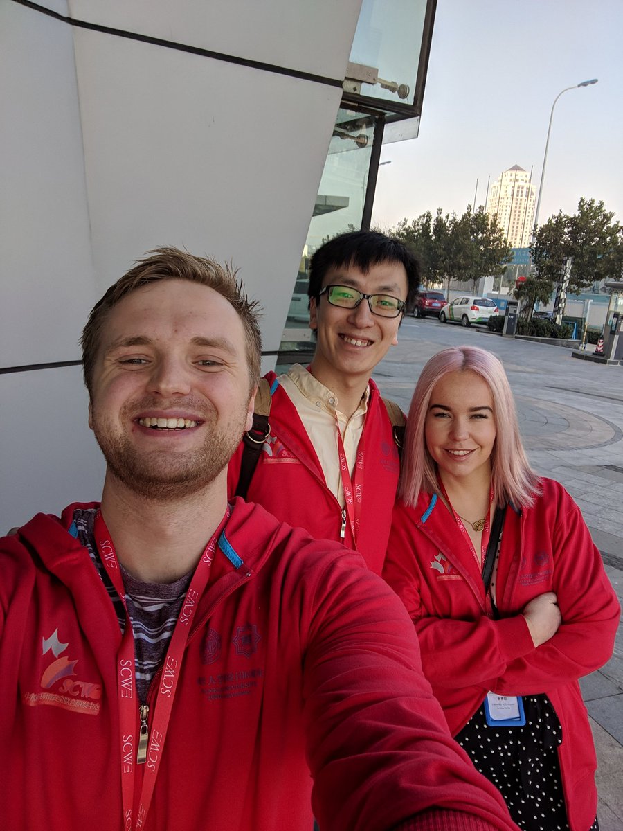 We've become one of those research groups that wears matching hoodies!