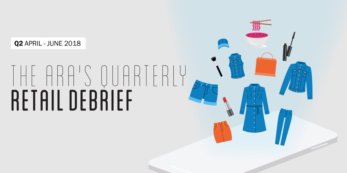 retailaustralia's tweet image. This ARA’s Quarterly Retail Debrief analyses the retail industry over the last quarter (April – June 2018) focusing specifically on mobile engagement and the apparel and accessories retail category. Get your member exclusive copy now: hubs.ly/H0fmjmZ0