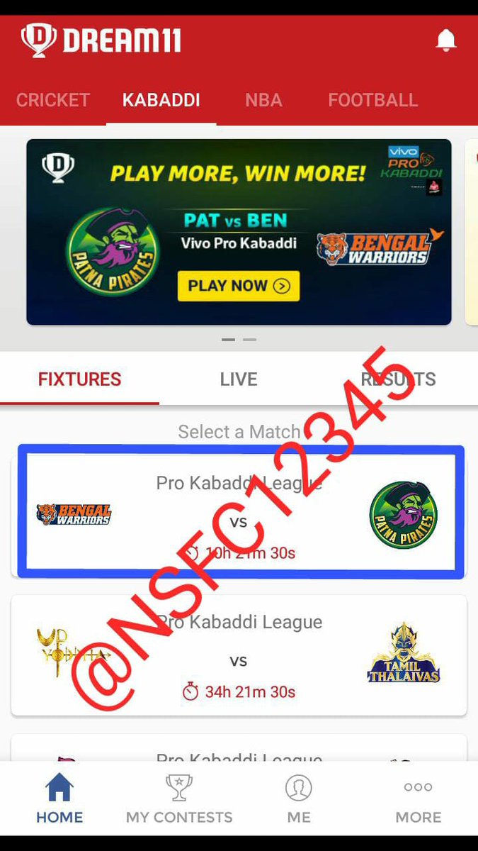 NSFantasyClub's tweet photo. #PATvsBEN #prokabaddi
#dream11team
#GRANDLEAGUETEAM
I will send 4:00 https://t.co/umBjL67bto