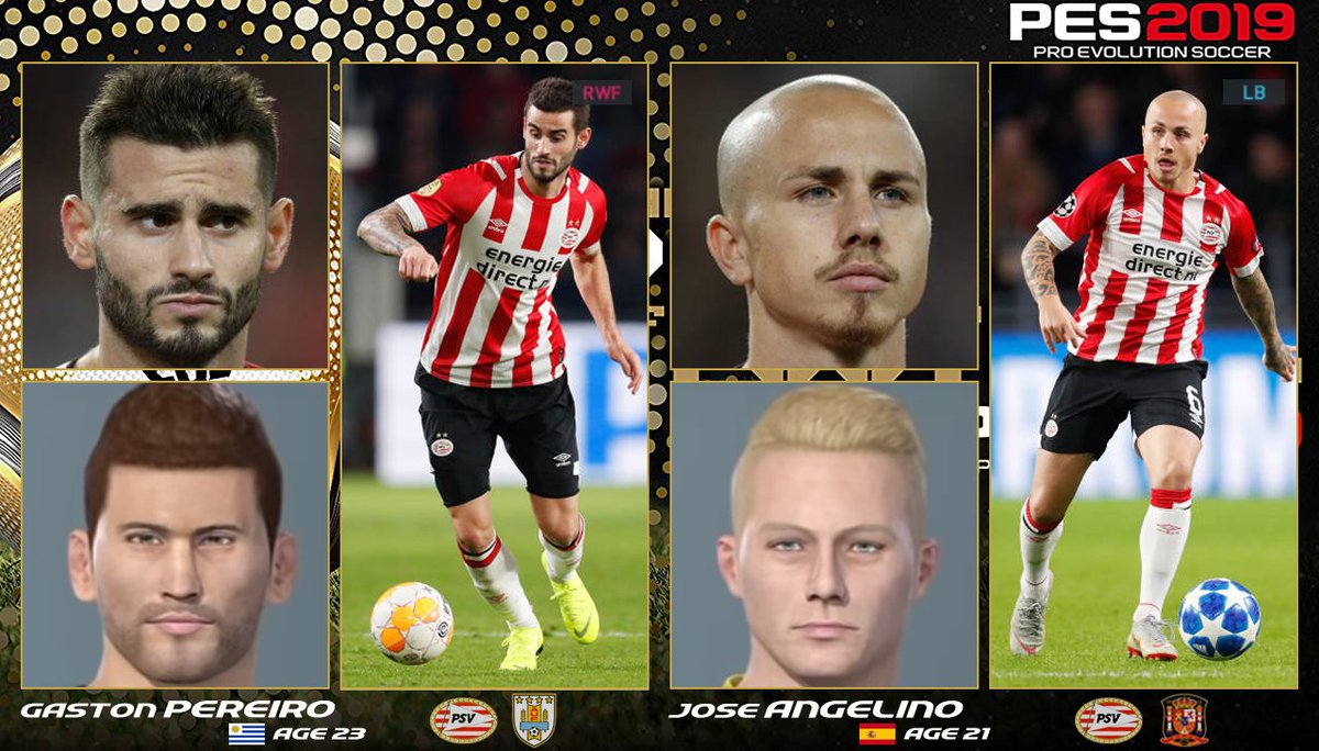 Pes 2021 Face Suggestions On Twitter Eredivisie Face Suggestions 2 Gaston Pereiro Angelino Erick Gutierrez Pablo Rosario Jeremiah St Juste Renato Tapia