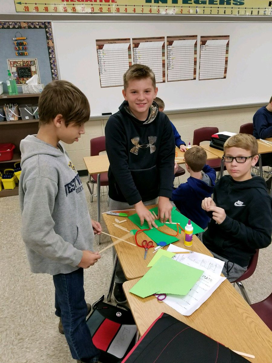 Sherrard_Rams's tweet image. Mrs. Carnahan’s Monster Math Activity - 6th grade students simplified expressions to determine how many heads, eyes, noses, feet, etc. would be on their monster; they then created a monster to match the solutions.
#HappyHalloween