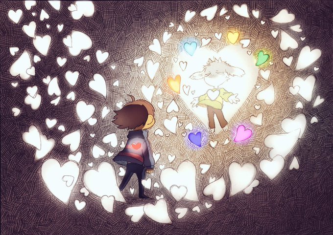 アンダーテールのtwitterイラスト検索結果 古い順