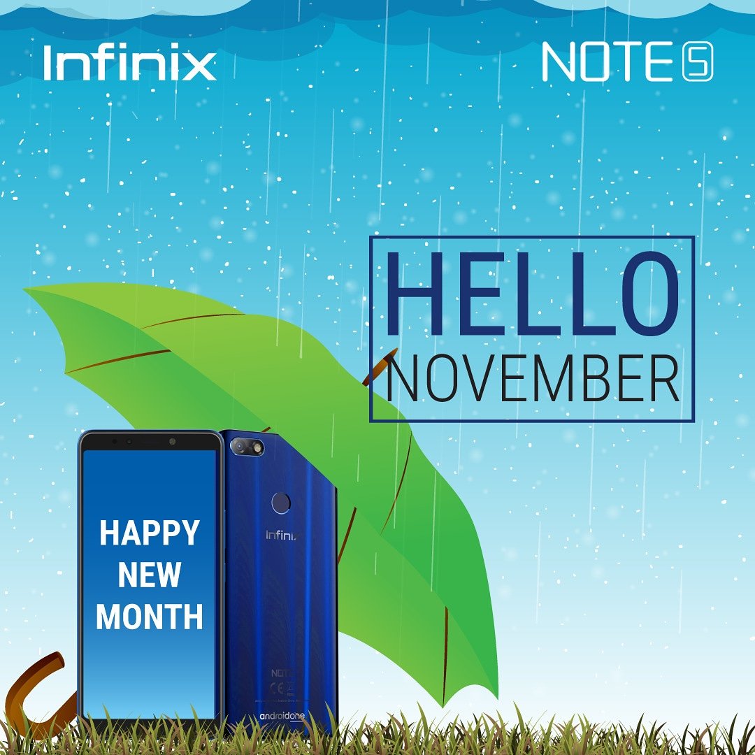 infinixuganda's tweet image. The Google Assistant on the Infinix NOTE5 gat your back this rainy November with weather forecasts.
#InfinixNOTE5
#AllInONE