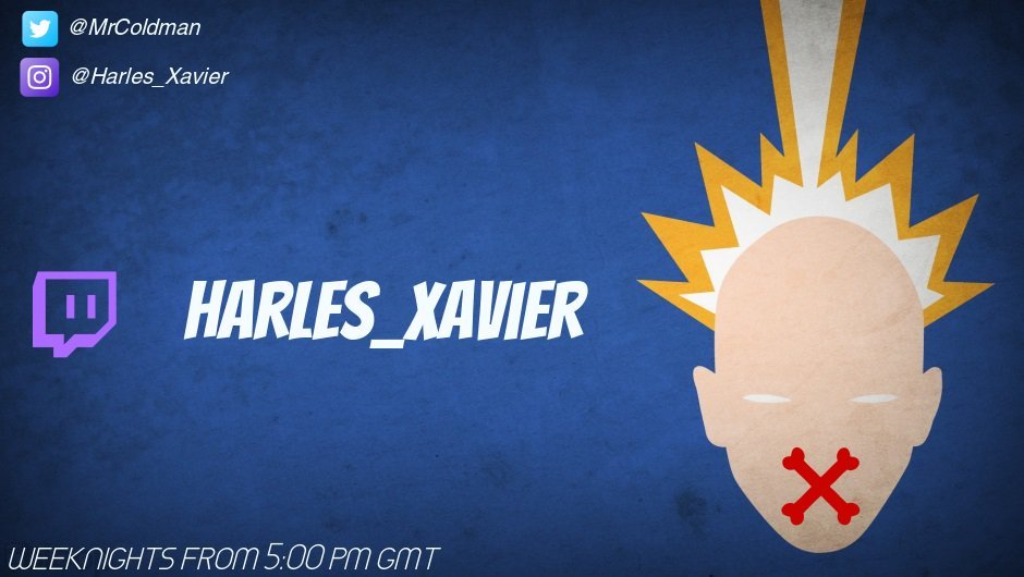 MrColdman's tweet image. #Streaming for #Charity on the 23/11, schedule is here.
Hit a follow on my #twitch for updates and to help support!
twitch.tv/harles_xavier

#gaming #streamer #gamer #follow #ps #stream #youtube #twitchtv #live #pcgaming #twitchstreamer #pcgamer #streamingvideo #videogames #pc