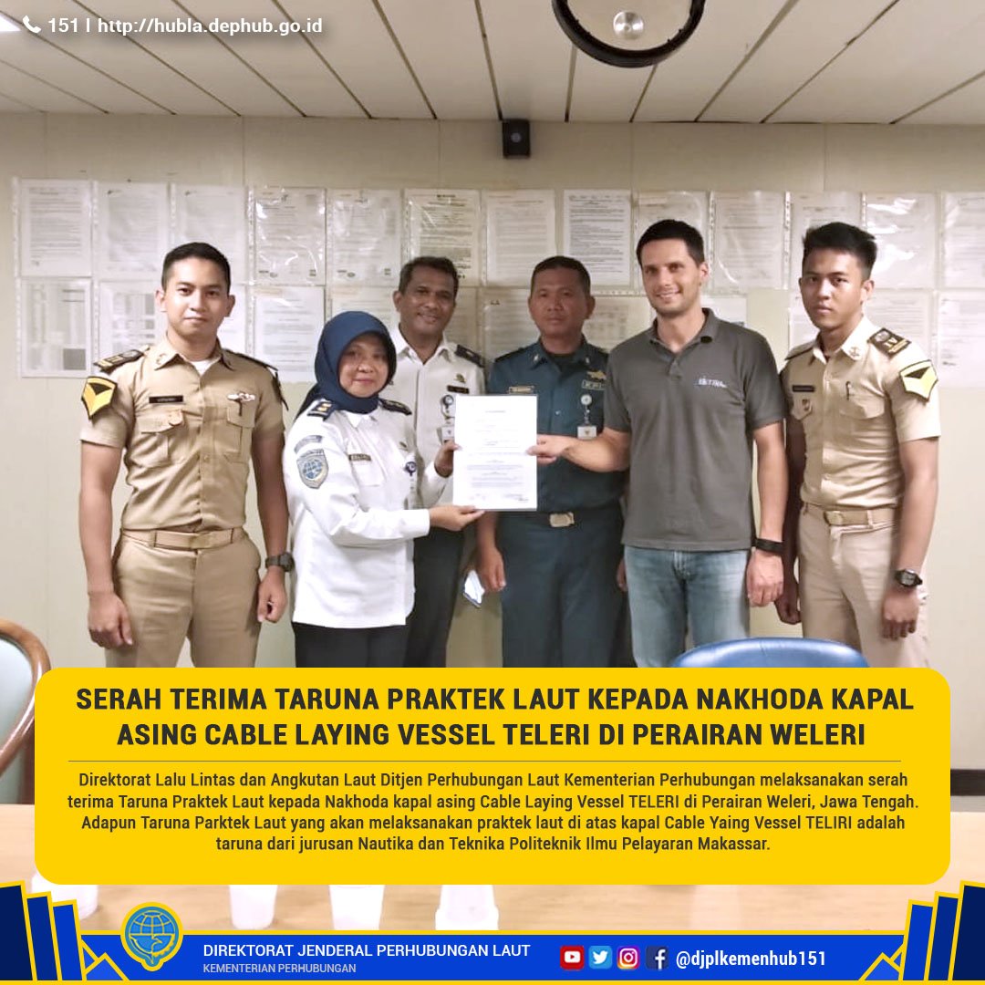 Djpl Kemenhub 151 V Tvittere Kawanlaut Taruna Jurusan Nautika