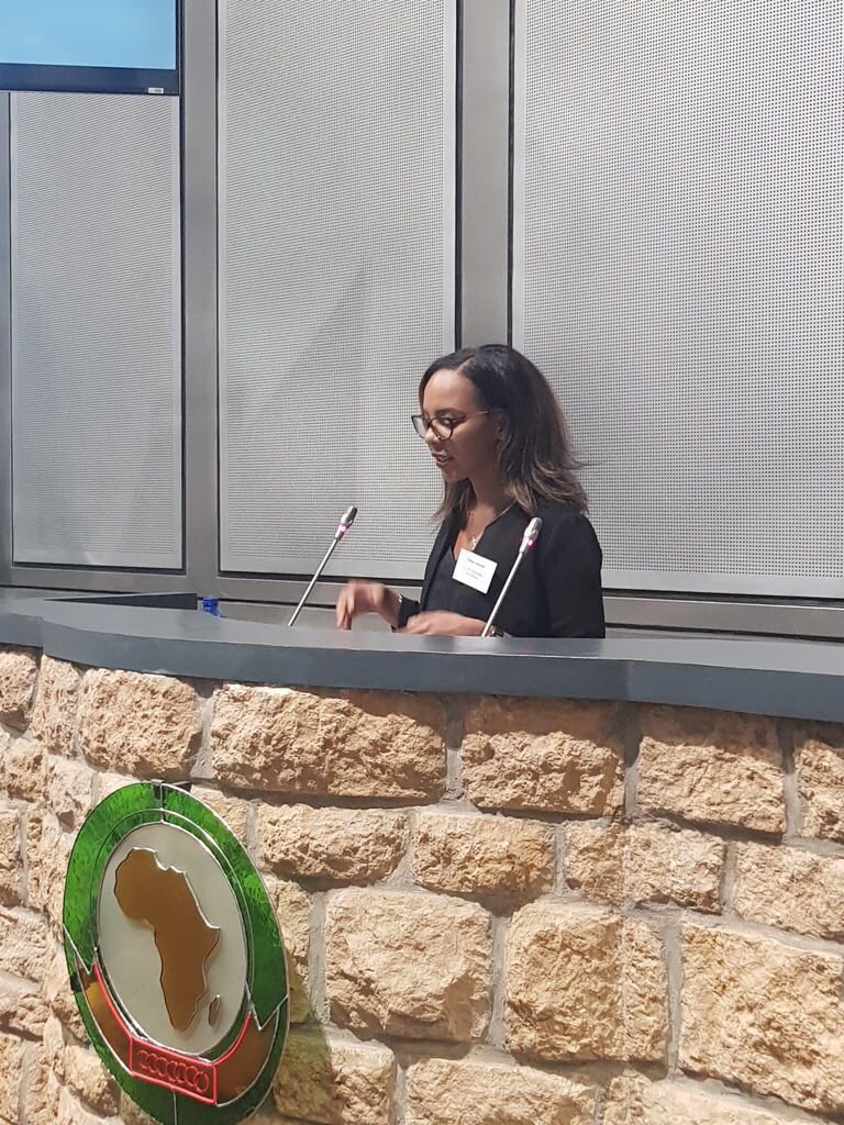 _FatmaAhmed's tweet photo. It’s a pleasure to be back in Addis for the 2nd @US_AU #CVEWeek sharing experience and practise in strategic communication from our work at @albanyassociate https://t.co/zrqffqTPts