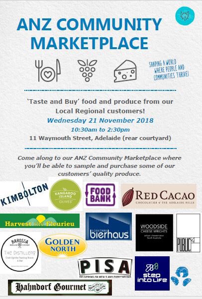 We are excited that #RedCacaoChocolatier will be on display at #anzcommunitymarkets where the country meets the city #chocolate #markets #Adelaide 21st Nov 11 Waymouth