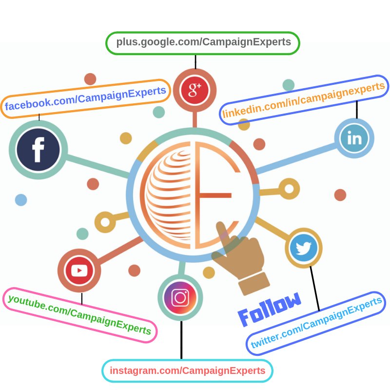 CampaignExperts's tweet photo. Follow us:
Twitter: https://t.co/HfKsZ9aOaR
Instagram: https://t.co/O2UKcNstDQ
LinkedIn: https://t.co/Pk4neDA4Nq
Youtube: https://t.co/OPh28wZHOq
Google+: https://t.co/Gz3c0AQx8M
Facebook: https://t.co/MQpYeC7CyM
#CampaignExperts https://t.co/CIYwwtqXJ3