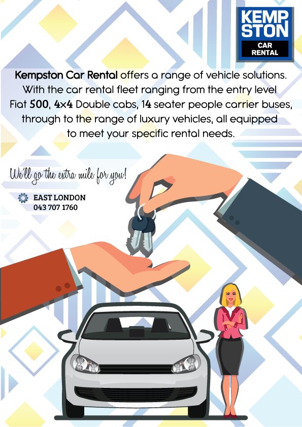 robyn_senekal's tweet photo. Whether you travel for business, require a vehicle for an event like a wedding or school excursion, or are going on vacation – we will be there for you every kilometre of the way. You will be surprised at our competitive rates and delighted with our friendly and personal service! https://t.co/PEo6cbpGrB