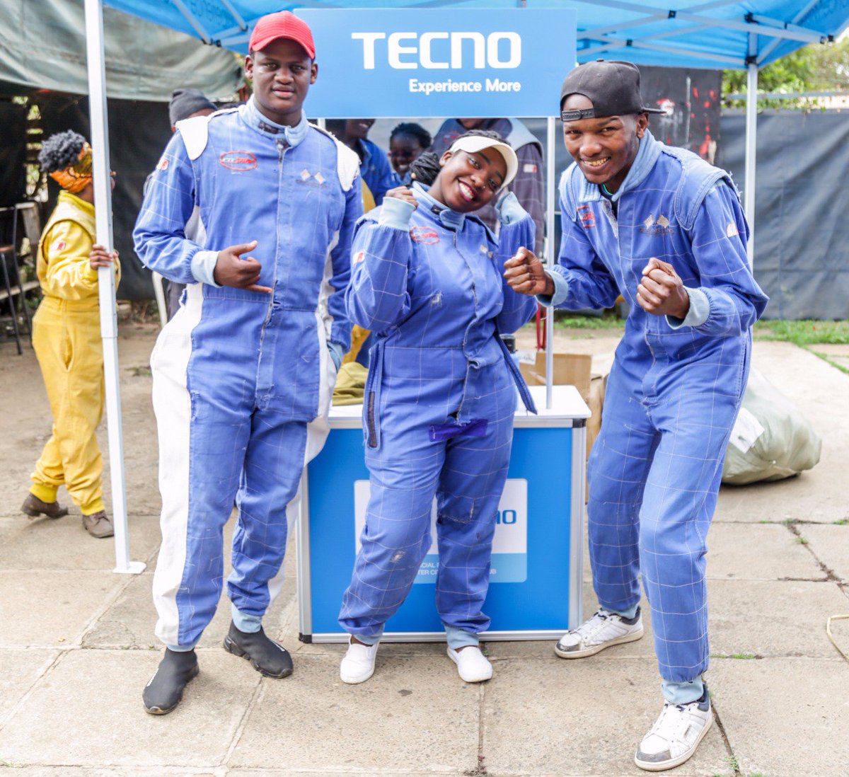 Benati33's tweet photo. Tecno fanatics at the GP karting #Spark2Go #TecnoRocks #TeamTecno @TECNOMobile254 https://t.co/3hOf3psGGw