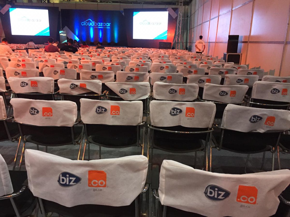 dotCO's tweet image. The stage is all set! Join us as we take you through some exciting sessions at #CloudBazaar2018. #domainname #domainNames  #CloudBazaar