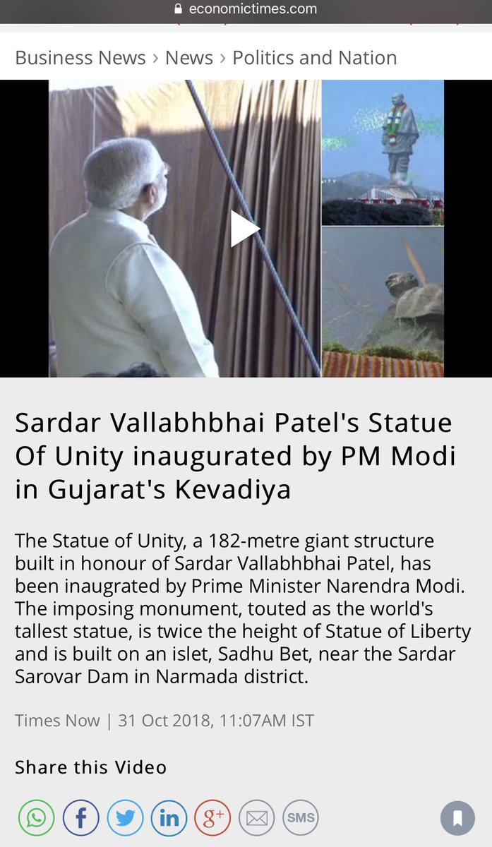 vinodjose's tweet photo. The difference between Gujarat model and Kerala model was at play yesterday. The latter handed over 192 flats for fishermen costing 20 crore rupees; the former inaugurated a statue costing 3000 crore rupees. Pictures below. Which of the two should be India’s development model? https://t.co/dZMFVoMQqI