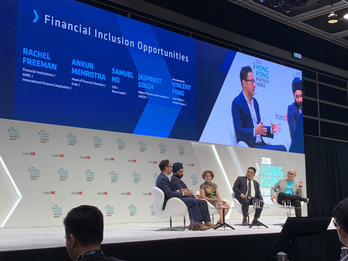 HKUFinTech's tweet photo. #HKU is at Day 2 of #HKFintechWeek. Today we are exploring important implications of #fintech such as financial inclusion, data privacy and cyber security with distinguished players from around the world! 

#HKUFinTech #finance #hk #innovation #startup #entrepreneurship #event https://t.co/ZDKqUO8HtZ