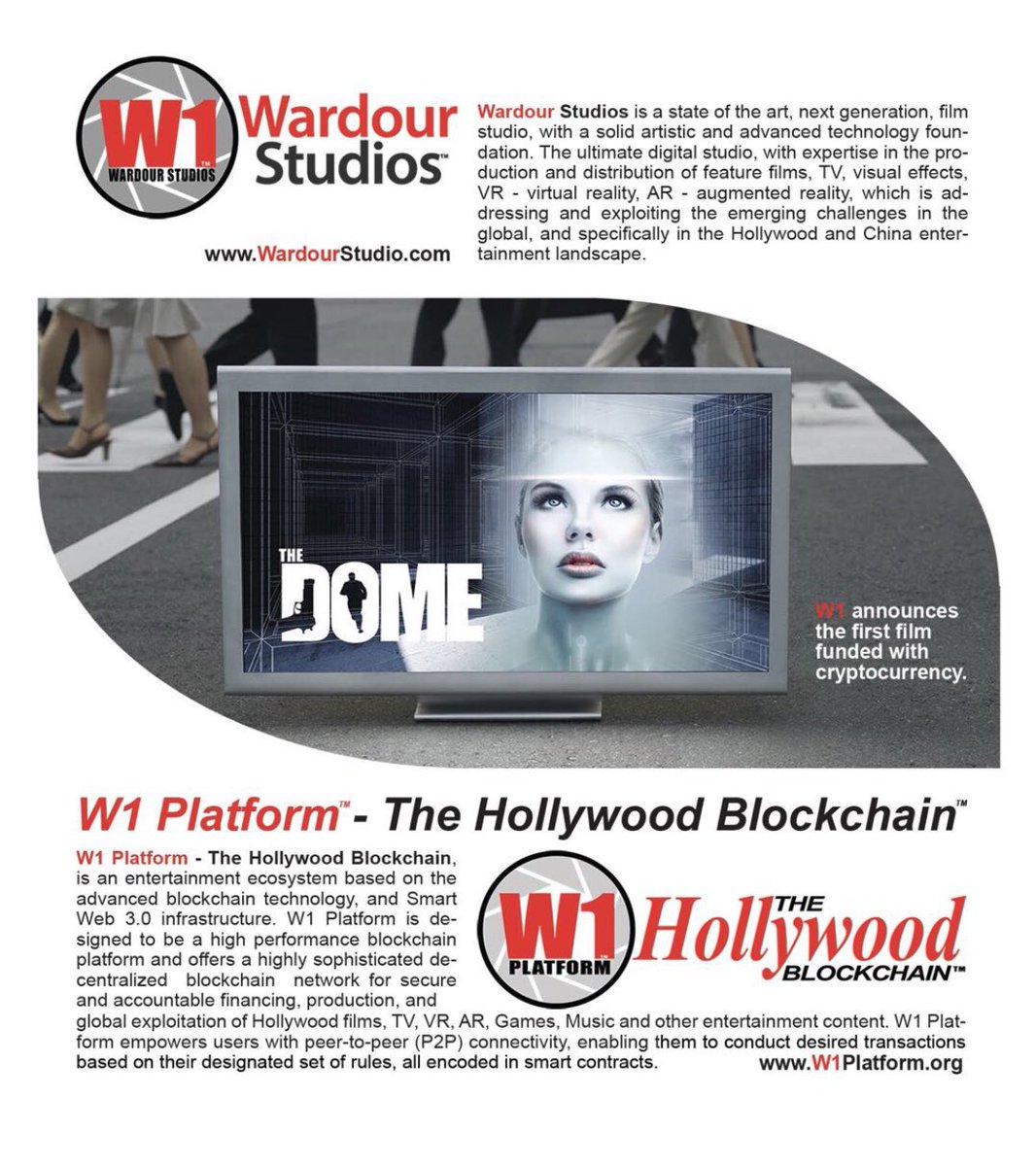 W1 Platform - The Hollywood Blockchain (@W1Platform) / Posts / X