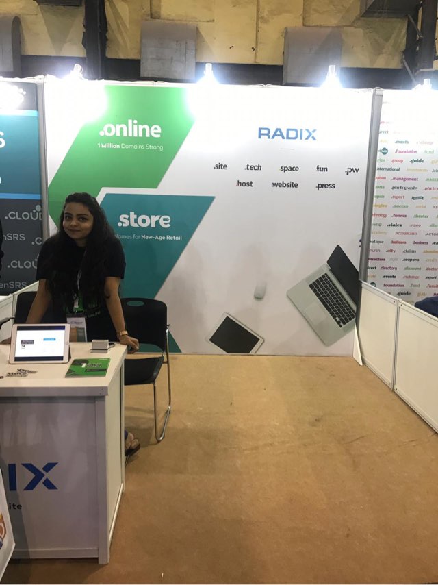 RadixRegistry's tweet image. It’s a good morning at #Cloudbazaar2018! Drop by booth G7 and say hi to Team Radix :)
#Domainnames #newgTLDs