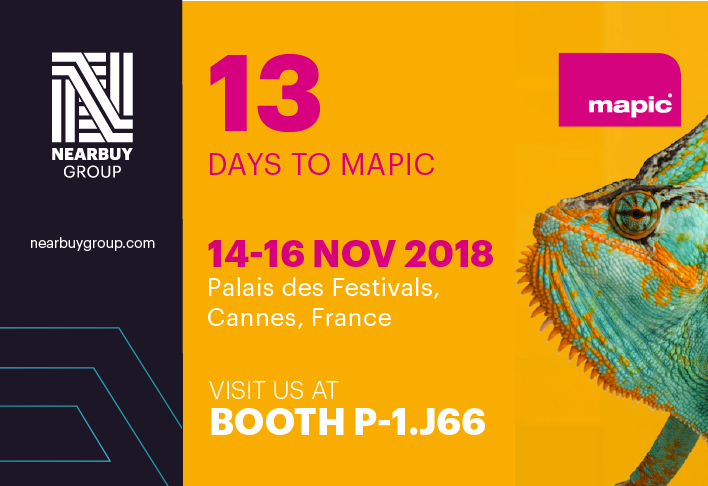 NearbuyGroup's tweet photo. Count down has started for @MAPICWorld ...
Want to know more about #retailtainment, #phygital experience and #consumerengagement? 
Come and meet us on our booth P-1.J66
#MAPIC #retail https://t.co/wcrciVfVXX