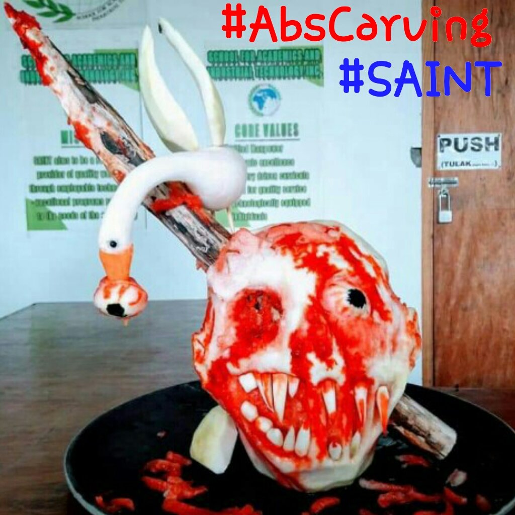 aRiaNNeLovesYou's tweet photo. Happy Halloween by #AbsCarving at #SAINT

(📸ctto) https://t.co/YIMe2i4zFw