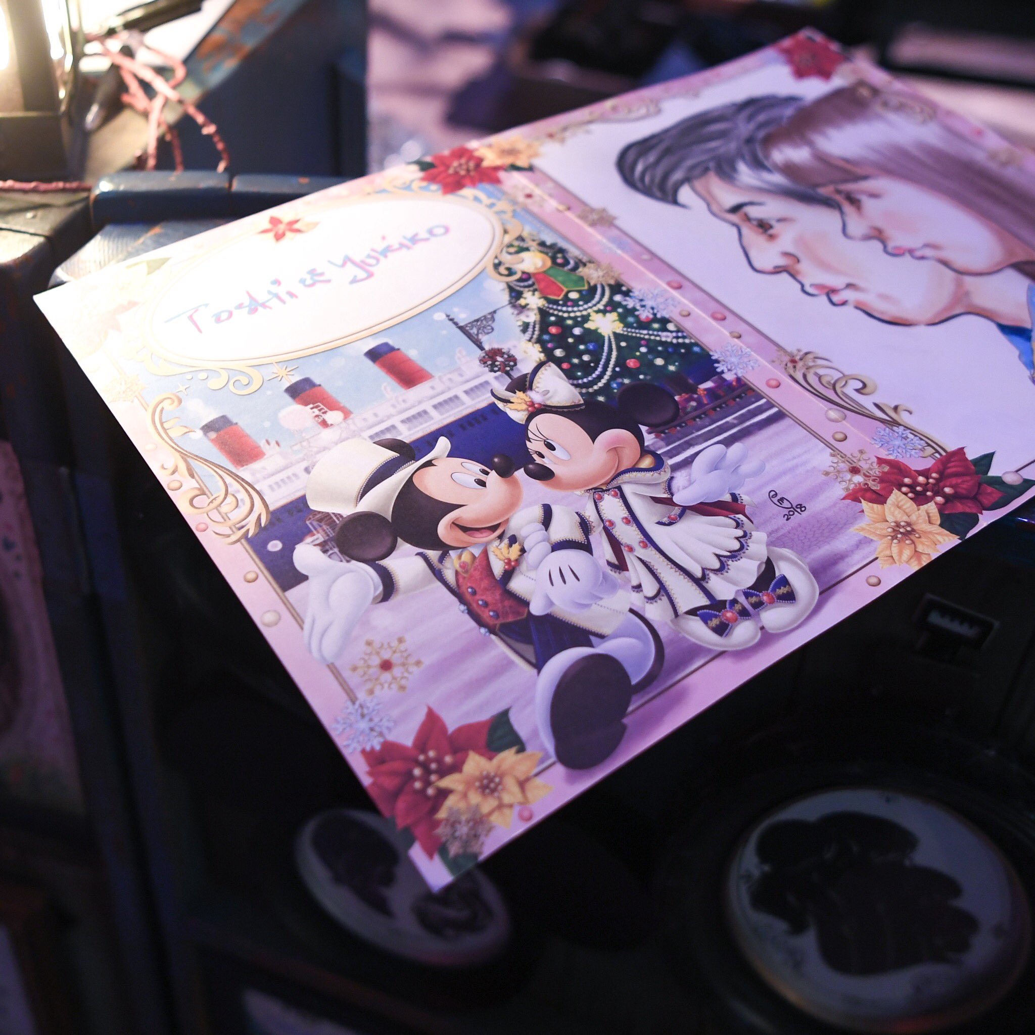 Mezzomikiのディズニーブログ お土産にしたい似顔絵 東京ディズニーシー カリカチュア ディズニー クリスマス18デザインが本日より登場 T Co 3wtbfijnwr T Co Lhr991cadh Twitter