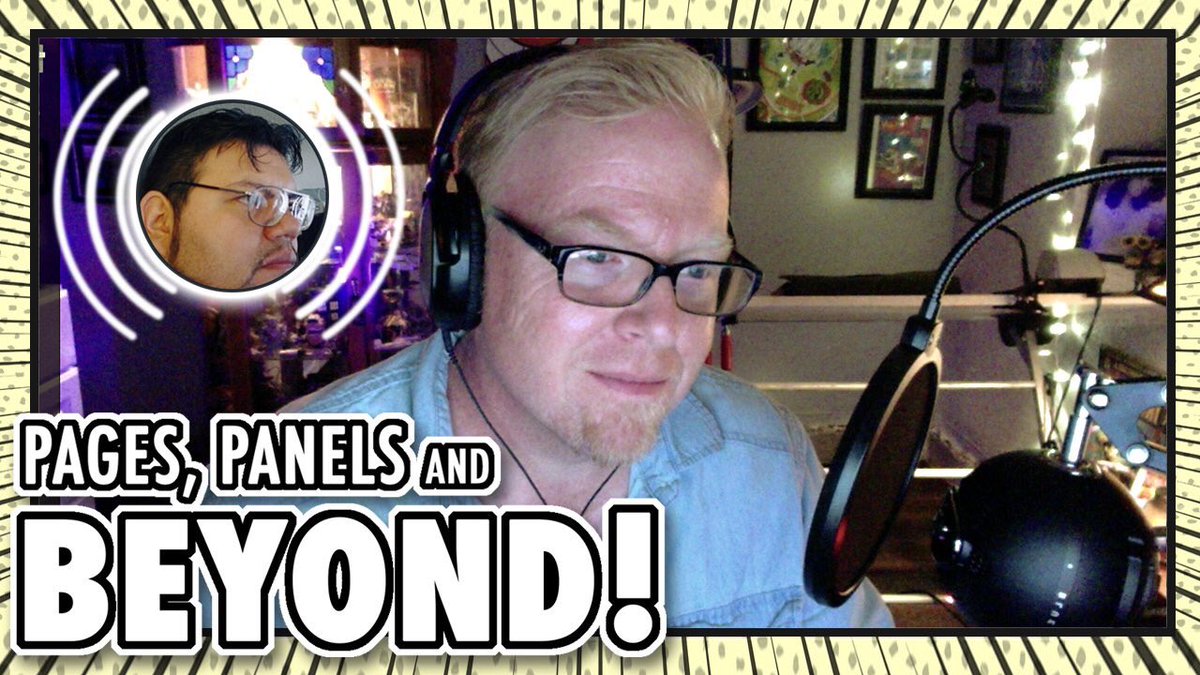 SiskartProds's tweet photo. My new show Pages, Panels and BEYOND! premieres Nov. 2! Watch me and my co-host Robert Leija (at left) as we talk comics, movies and more! Subscribe to Channel Siskart now at: https://t.co/HyczOwt3Ca… #comics #comicbooks #movies #comicbookmovies #comicstrips #GoComics https://t.co/33XdsAWMVL