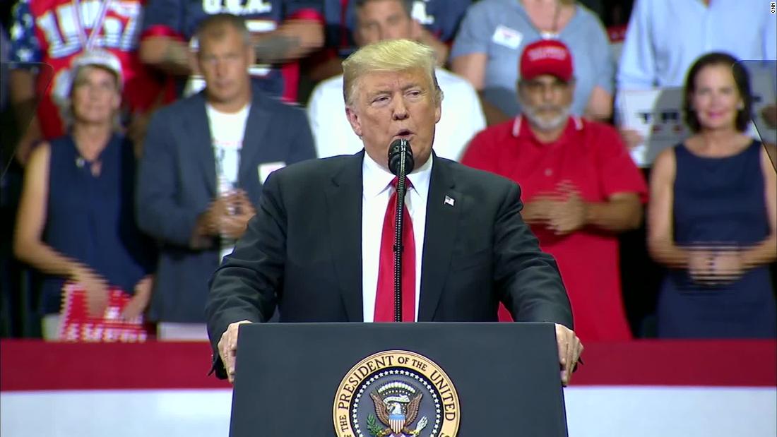 CNN's tweet photo. Trump shocks with racist new ad days before midterms | Analysis by @stcollinson https://t.co/ENwZQUd8fB https://t.co/lfgiq6NXYp