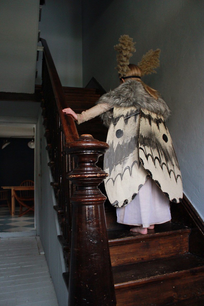 Moth Halloween Costume mermagblog.com/moth-halloween…