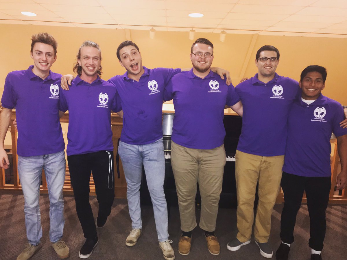 LinfieldFSL's tweet photo. Want to learn more about the Linfield Interfraternity Council? Ask one of these guys! Also visit the IFC page on our website https://t.co/PZ8h4qtSEw #LinfieldFSL #LinfieldInterfraternity #IFC https://t.co/qwZH1XZlM5