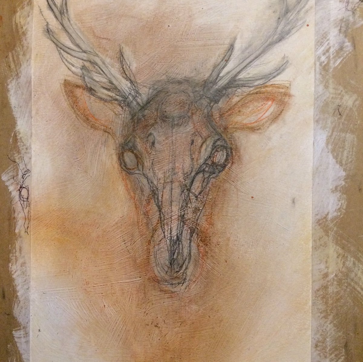 Red deer stag for #Samhain. Darkness falls. Winter is coming