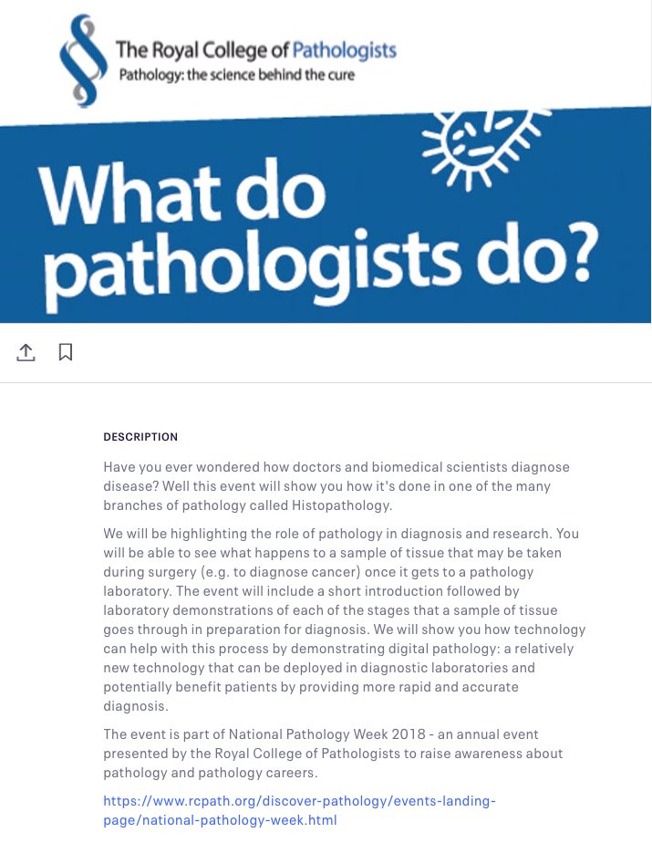 It's almost here! #PathologyWeek next week!! Looking forward to welcoming our first visitors to our 'What happens to my biopsy doctor' event @DigitalHealthEZ @UniofBradford - we will kick the week off with visitors from @yorkshirecancer #pathology #diagnostics #DiscoverPathology