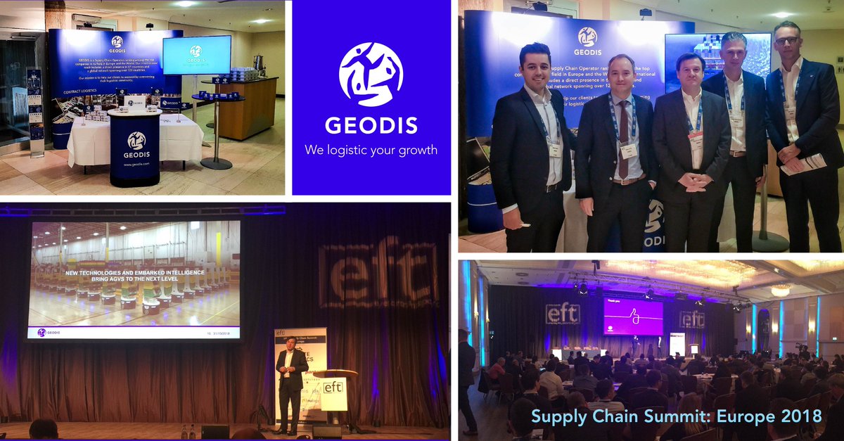 GEODIS_FF's tweet photo. Thank you to #GEODIS team and all who participated at the Supply Chain Summit: Europe 2018 for making this event a success! We are looking forward to meeting you again next time #ThankYou #WeAreGEODIS #SCSEU18 https://t.co/i9Ia7knThU